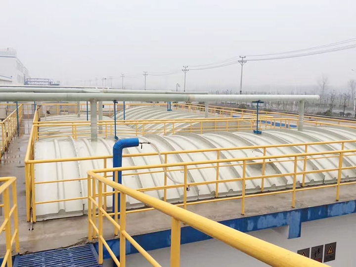 浙江永康市前倉(cāng)鎮(zhèn)污水處理廠(chǎng) 預(yù)洗滌(除味劑)+生物除臭項(xiàng)目