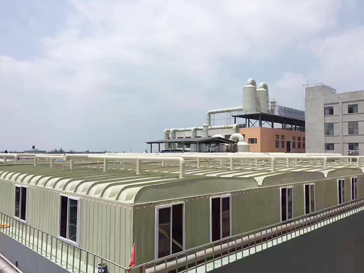 徐州國(guó)華管塔有限公司 預(yù)洗滌(除味劑)+生物除臭項(xiàng)目